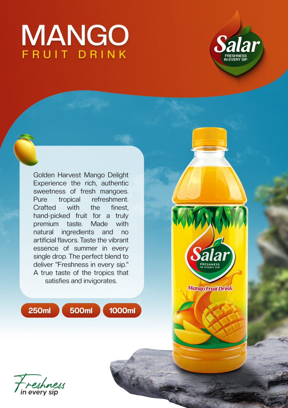 Mango Fruit Drink poster